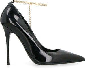 Patent leather pumps-1